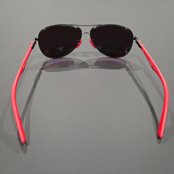 Ray Ban Scuderia Ferrari Silver Mirror Chromance Aviator Sunglasses RB8313M - Picture 9 of 16